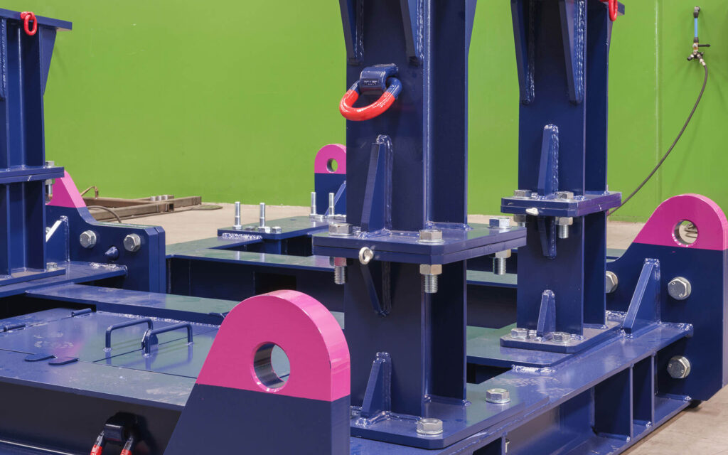 Útiles de transporte e izado para el sector eólico