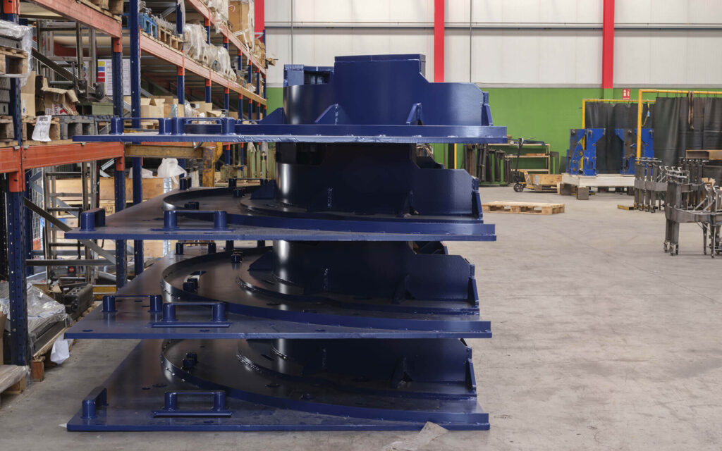 Útiles de transporte e izado para el sector eólico